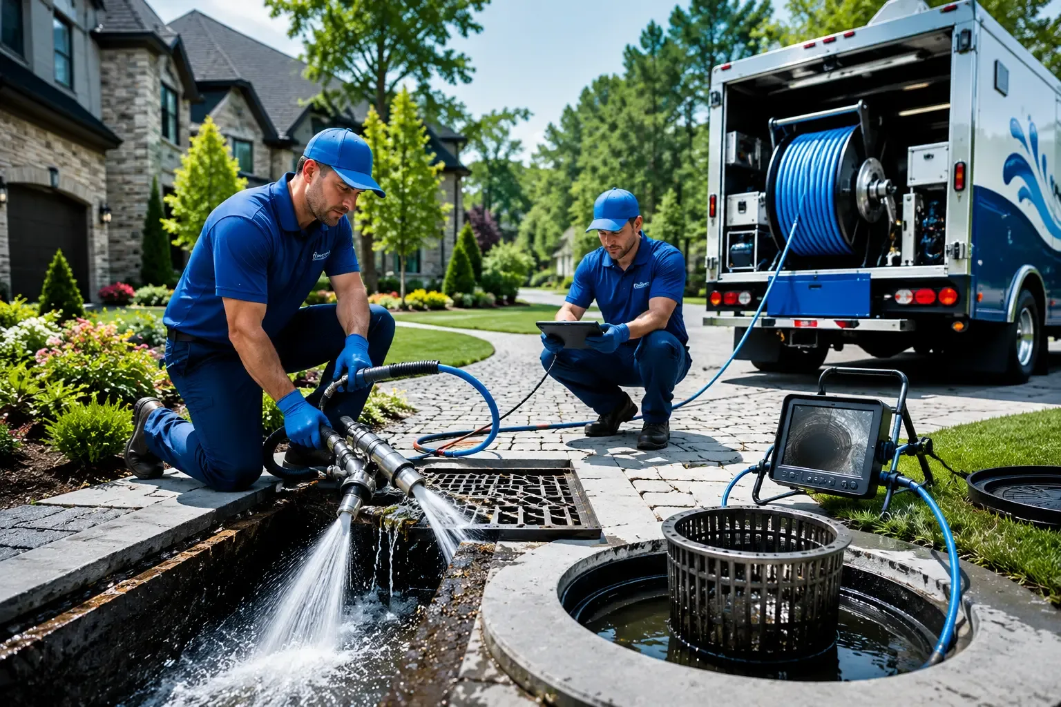 Local outdoor drain cleaning professionals in Hartland, WI