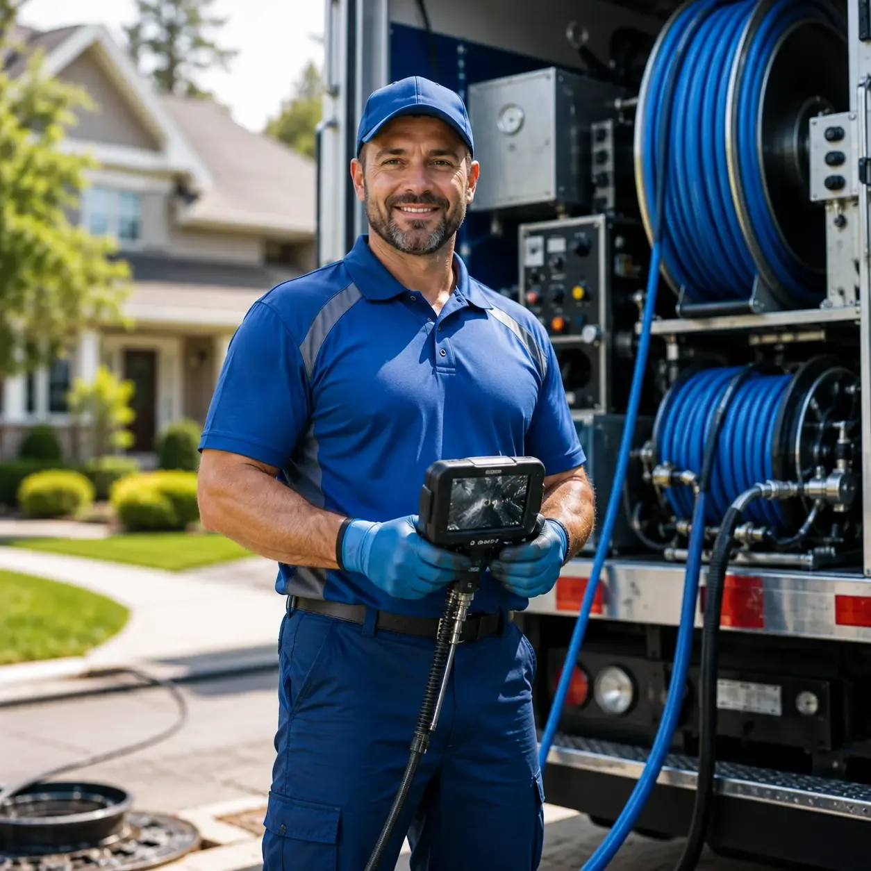 Local outdoor drain cleaning specialists in Hartland, WI